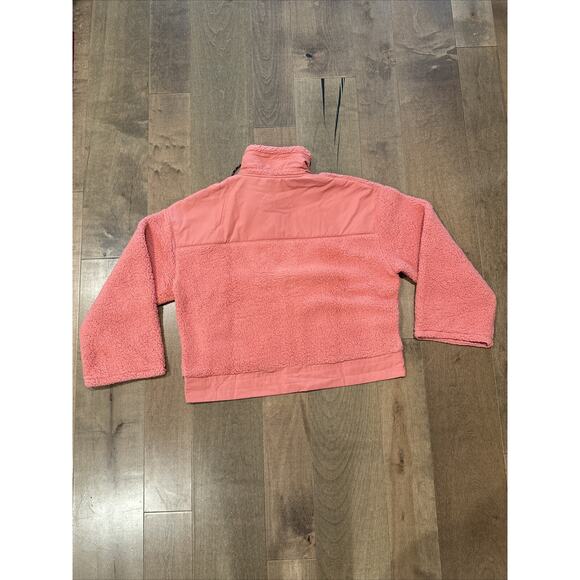 Under Armour Women’s Legacy Sherpa Full-Zip Jacket – Deco Rose Pink, Size Large - Picture 3 of 3